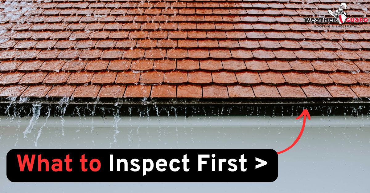 Roof Repair Fort Lauderdale After Heavy Rain: What to Inspect First